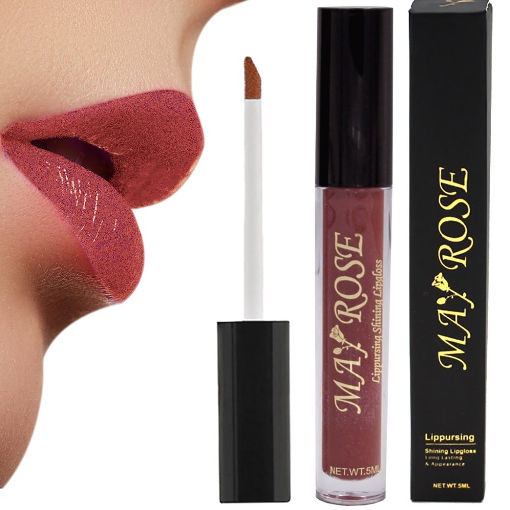 6 pcs Lip Gloss Glitter Long lasting